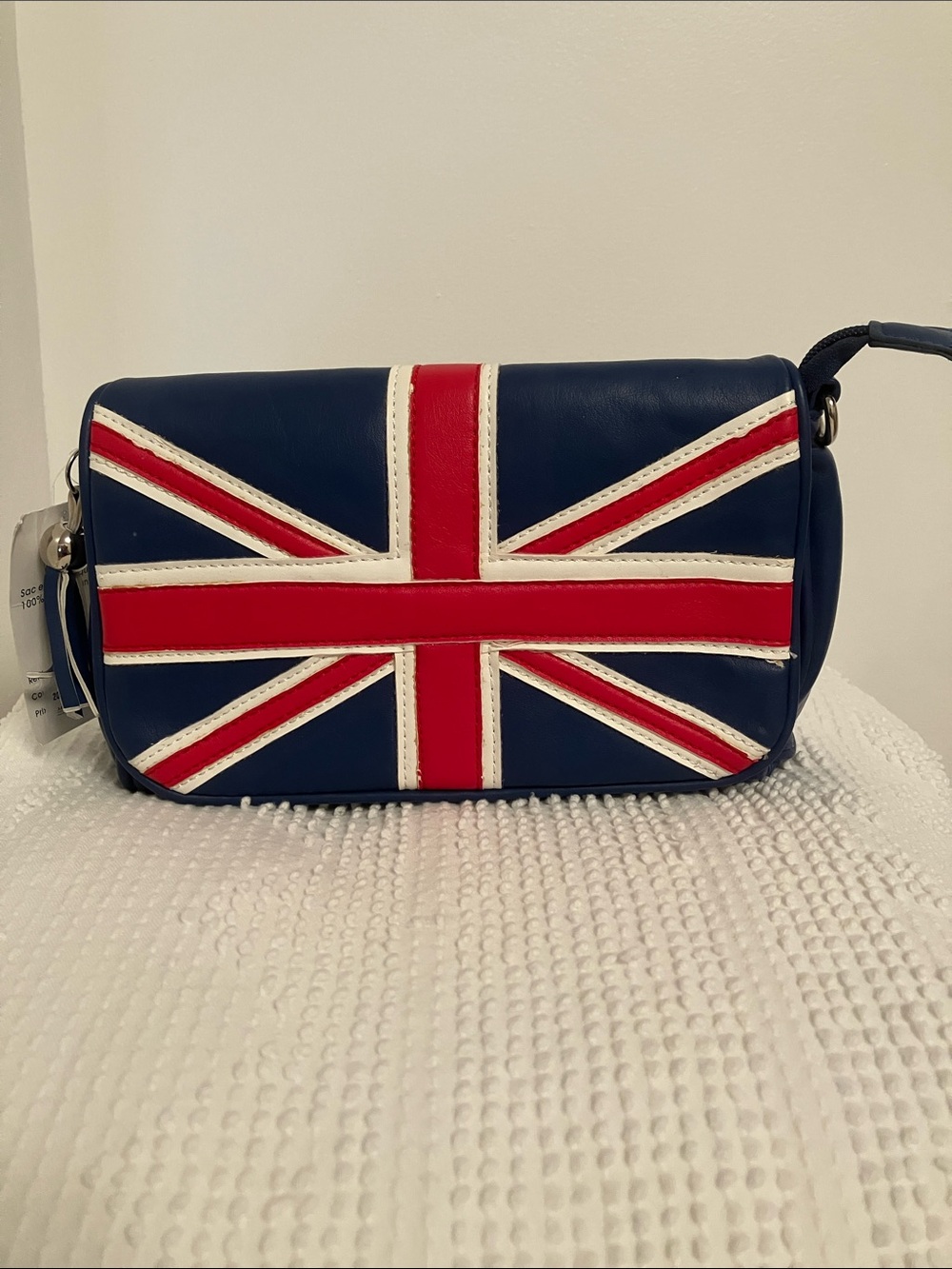 Navy Blue Union Jack Clutch